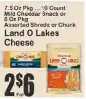 Key Food Land O Lakes Cheese offer