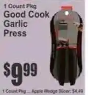 Key Food Good Cook Garlic Press offer