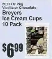 Key Food Breyers ice cream cups offer