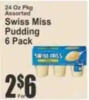 Key Food Swiss Miss Pudding offer