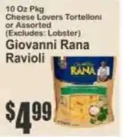 Key Food Giovanni Rana Ravioli offer