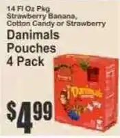 Key Food Danimals Pouches offer