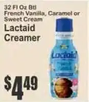 Key Food Lactaid Creamer offer