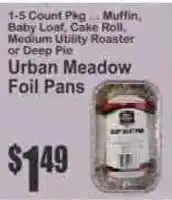 Key Food Urban Meadow Foil Pans offer