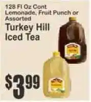Key Food Turkey Hill Iced Tea offer