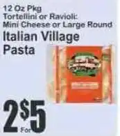 Key Food Italian Village Pasta offer