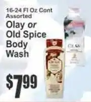 Key Food Olay or Old Spice Body Wash offer