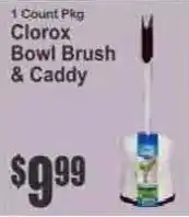 Key Food Clorox bowl brush & caddy offer