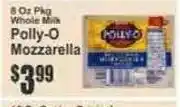 Key Food Polly-O Mozzarella offer