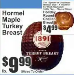 Key Food Hormel maple turkey breast offer