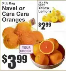 Key Food Navel or Cara Cara Oranges offer