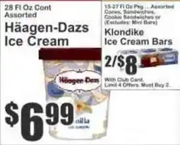 Key Food Häagen-Dazs ice cream offer