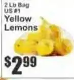 Key Food Yellow Lemons offer