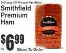 Key Food Smithfield premium ham offer