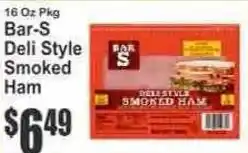 Key Food Bar-s deli style smoked ham offer