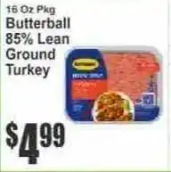 Key Food Butterball ground turkey offer
