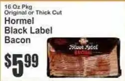 Key Food Hormel black label bacon offer
