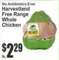 Key Food Harvestland free range whole chicken offer