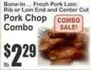 Key Food Pork Chop Combo offer