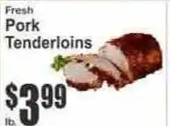 Key Food Fresh Pork Tenderloins offer