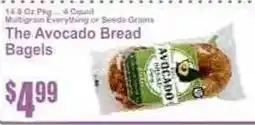 Key Food The Avocado Bread Bagels offer