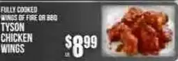 Key Food Tyson chicken wings offer