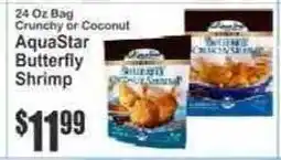 Key Food AquaStar Butterfly Shrimp offer