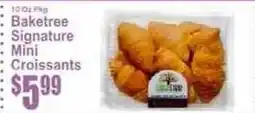Key Food Baketree signature mini croissants offer