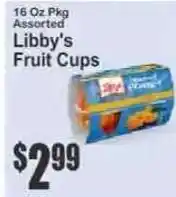 Key Food Libby's Fruit Cups offer