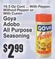 Key Food Goya adobo all purpose seasoning offer