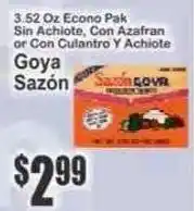 Key Food Goya Sazón offer