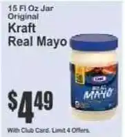 Key Food Kraft real mayo offer