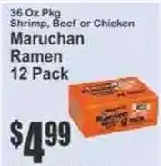 Key Food Maruchan Ramen offer