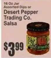 Key Food Desert Pepper Trading Co. Salsa offer