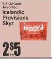 Key Food Icelandic Provisions Skyr offer