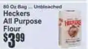 Key Food Heckers all purpose flour offer