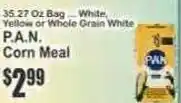 Key Food P.A.N. Corn Meal offer