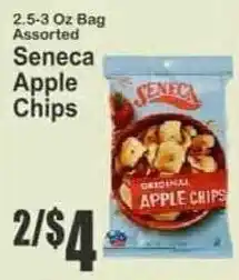 Key Food Seneca apple chips offer