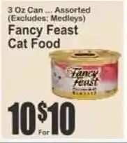 Key Food Fancy Feast Cat Food offer