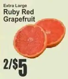 Key Food Ruby Red Grapefruit offer