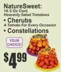 Key Food NatureSweet Heavenly Salad Tomatoes offer