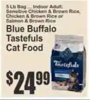 Key Food Blue Buffalo Tastefuls Cat Food offer