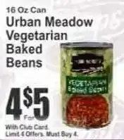 Key Food Urban Meadow Vegetarian Baked Beans offer