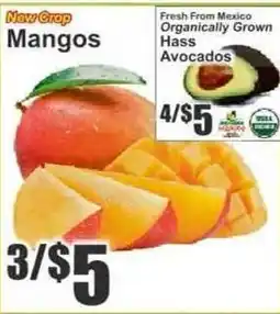 Key Food New Crop Mangos offer