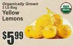 Key Food Yellow Lemons offer