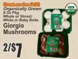 Key Food Giorgio Mushrooms offer