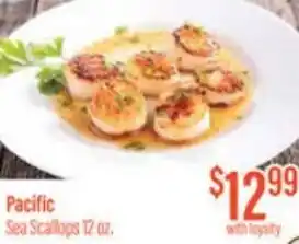 Pacific Sea Scallops 12 oz