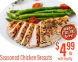 Germantown Fresh Market Seasoned Chicken Breasts offer