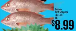 Hmart Frozen Red Snapper offer