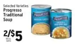 Associated Progresso traditional soup offer